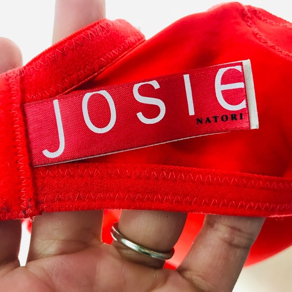 Josie by Natori Full Coverage Lightly Padded Bra Red Size 32DDD - Picture 3 of 6